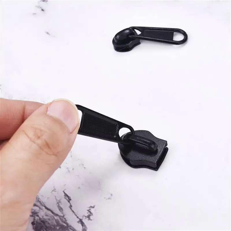 Zipper Pullers Zipper Sliders Zipper Heads Zipper Accessories 8Pcs 4 Sizes Metal Zipper Pull Universal Double-sided Nylon For Luggage Mosquito Net Clothes Fix Repair