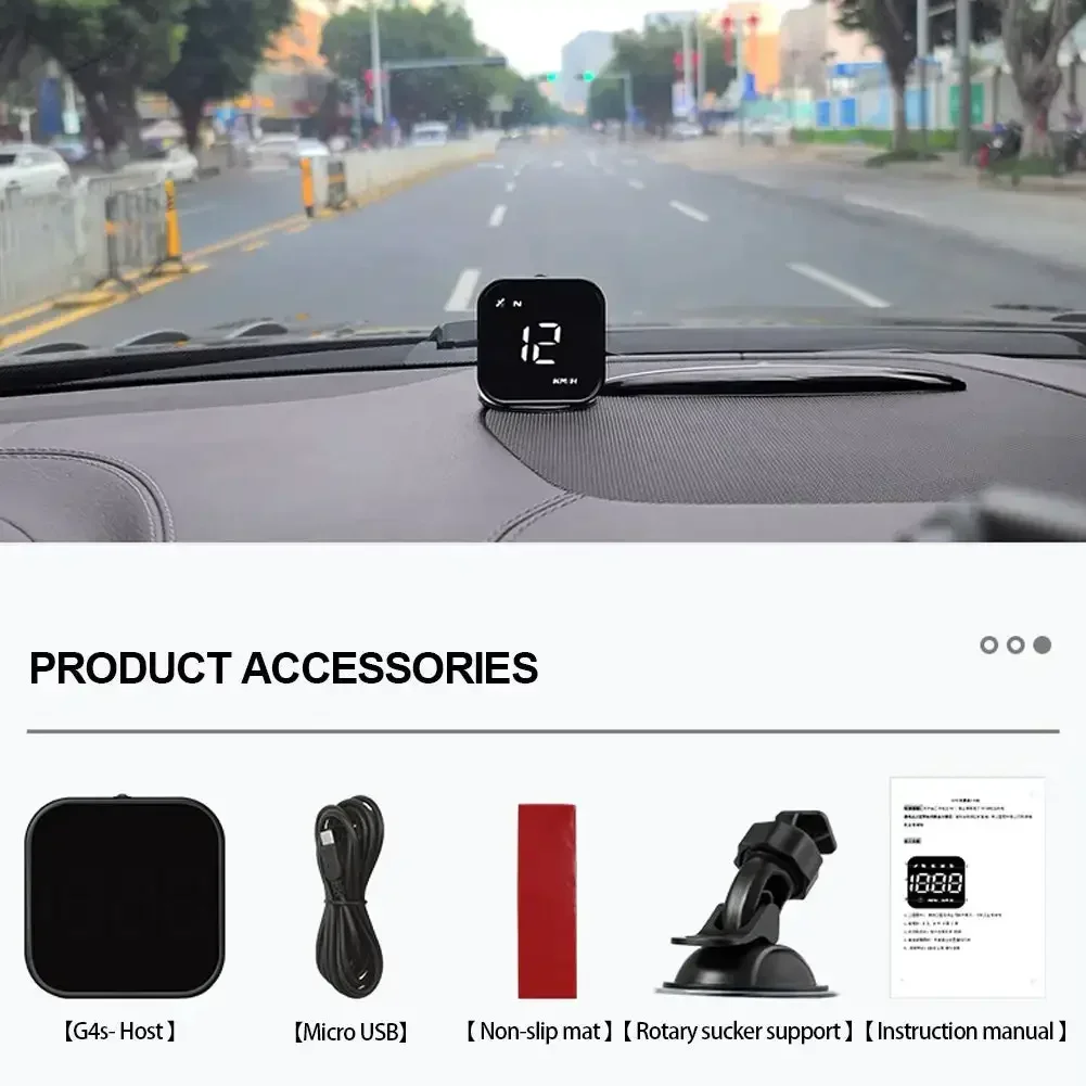 ̴ LED HUD ڵ  ÷  溸, GPS ħ ӵ, Ƿ  ˸, G4S USB , 2.5 ġ