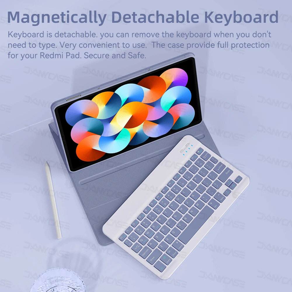Magnetický klávesnice pouzdro pro redmi blok 10.61 v redmi blok SE 11in Xiaomi tablet obal Bluetooth kompatibilní s myš