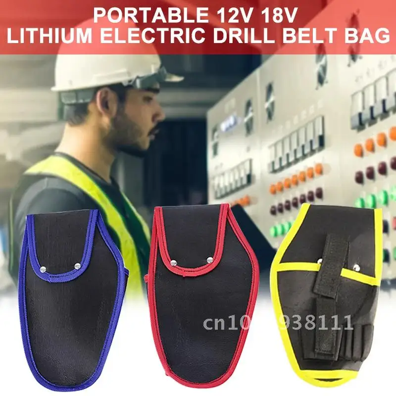

Durable Electrician Wide Tool Belt Holder Kit Pockets with Sturdy Oxford Cloth and Thickened Design Waterproof Wear