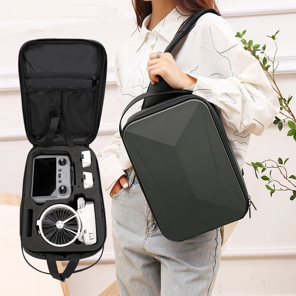 Carrying Case for DJI FLIP Storage Bag,Chest Hard Shell Organizer,Hard Shell Backpack Travel Portable EVA Hard Protection Bag