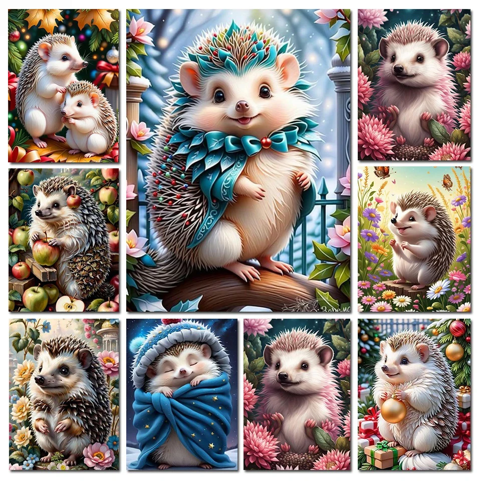 Набор для алмазной вышивки «Ежик», G499