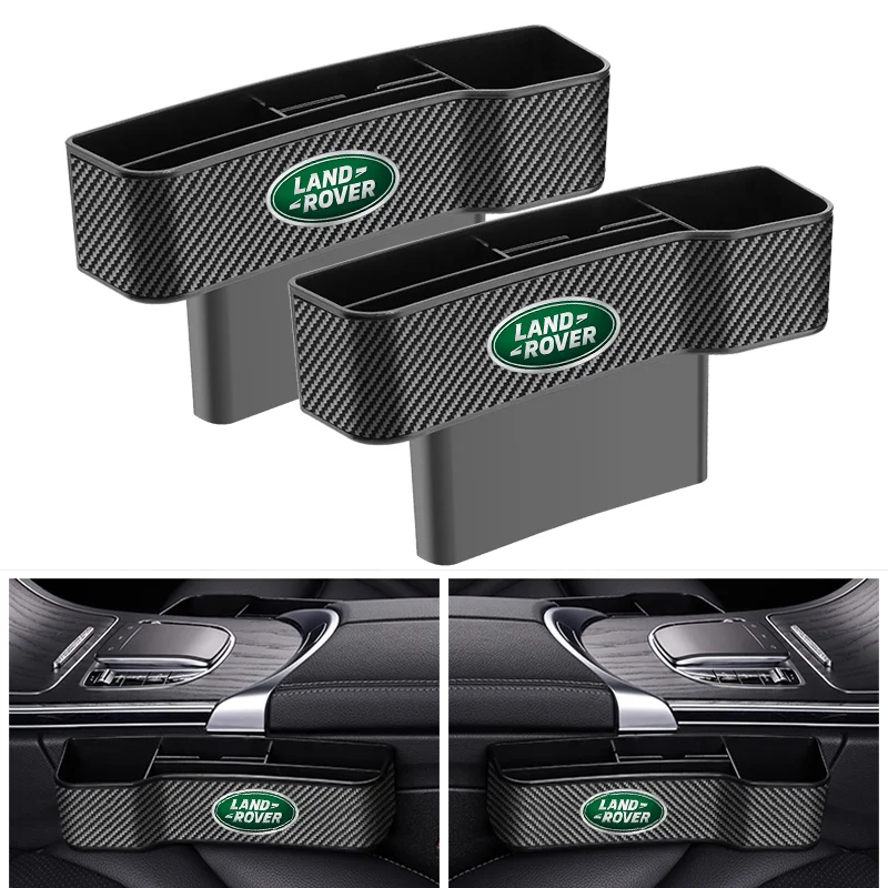Car Leather Seat Gap Storage Box Organizer For Land Rover Range Rover