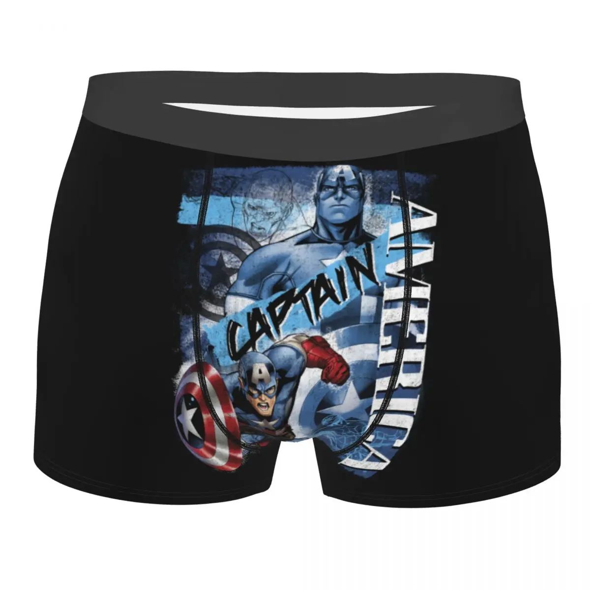 Capitán América Calzoncillos De Marvel Ropa Interior Personalizada