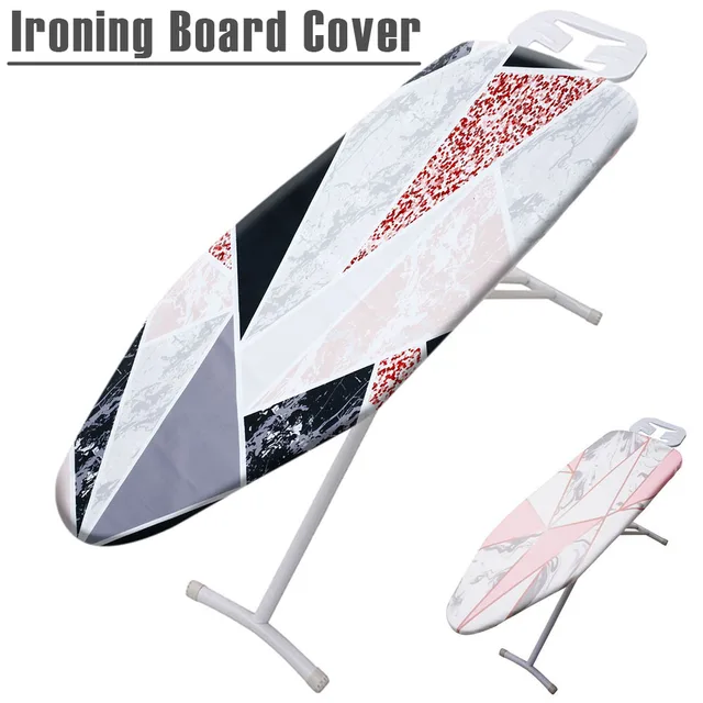 55x20 Inch Ironing Board Cover Cotton Ironing Board Protective with Elasticized Edges Cloth Scorch Resistant Ironing Board Pad 1