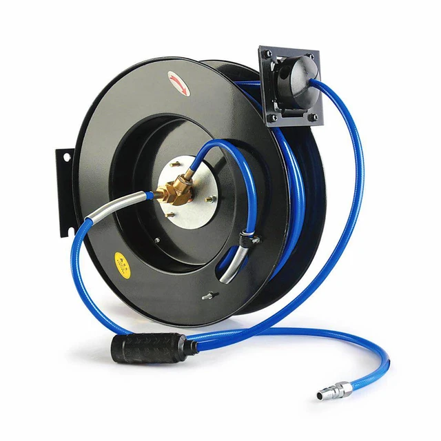 HOT SALE - Self-Retracting Garden Hose Reel Portable High Pressure Cleaning  And Watering Hose Reel - AliExpress