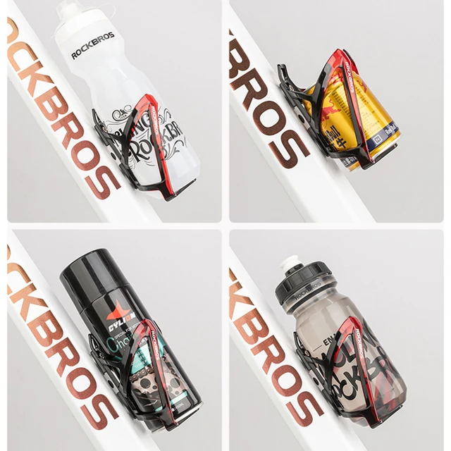 ROCKBROS Bicycle Water Bottle 750ml Bottle PP Sports Cup Cycling Kettle Camping Bike Water Bottle With Cup Holder Drink Rack 3