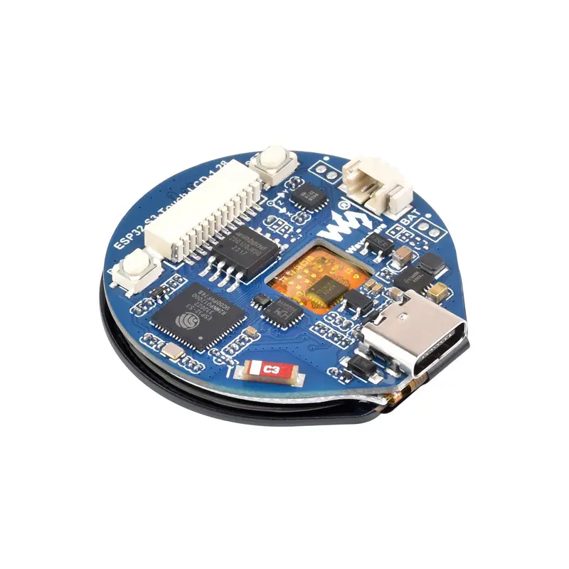ESP32-S3 development board 1.28 inch Round Touch LCD Display Screen Option/ Accelerometer/ Gyroscope Sensors image 6