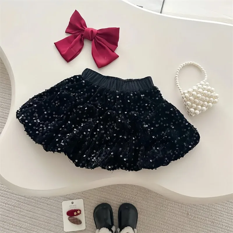 Black overskirt