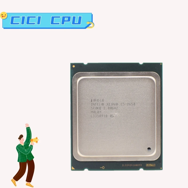 

Процессор Intel Xeon E5-2650 E5 2650 2,0 ГГц Восьмиядерный 16-поточный ЦПУ 20 МБ 95 Вт LGA 2011