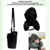 Fillable Travel Neck Hoodie Pillow Stuff With Clothes Traveling Pillow Pillowcase Storage Carry Portable Travel Bag Pillow 1