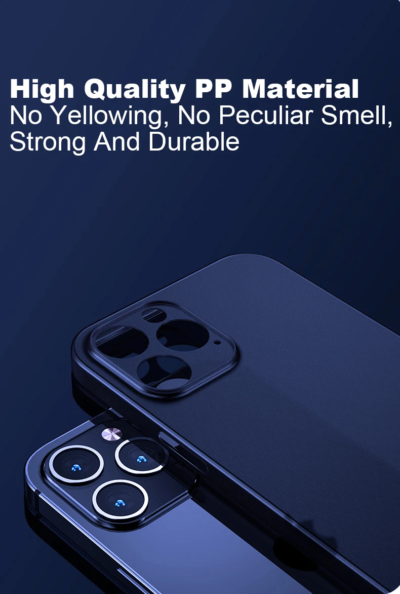 Ultra Dünne Telefon Fall Für Apple iPhone 13 Pro Max Matte Volle Zurück Abdeckung Für iPhone 11 12 13 mini 14 Pro X XR XS Max Fall – Detail 14