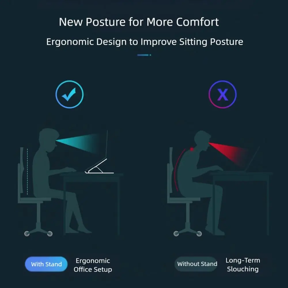 고품질 목재 노트북 거치대 조절 가능한 액세서리 노트북 컴퓨터 홀더 미끄럼 방지 노트북 라이저 사무용 컴퓨터