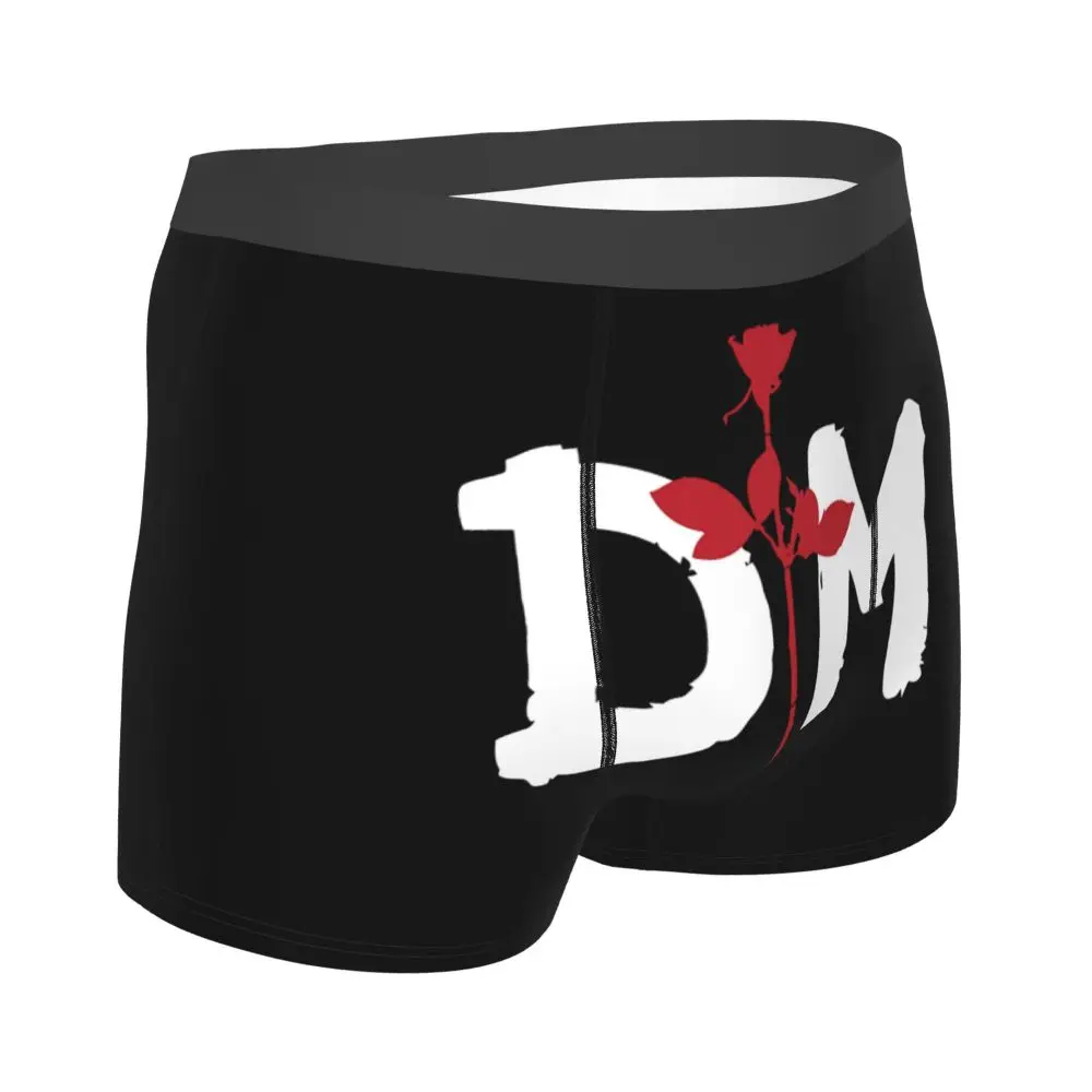 Custom Electronic Rock Depeche Cool Mode Boxers Shorts Men Briefs Underwear Cool Underpants