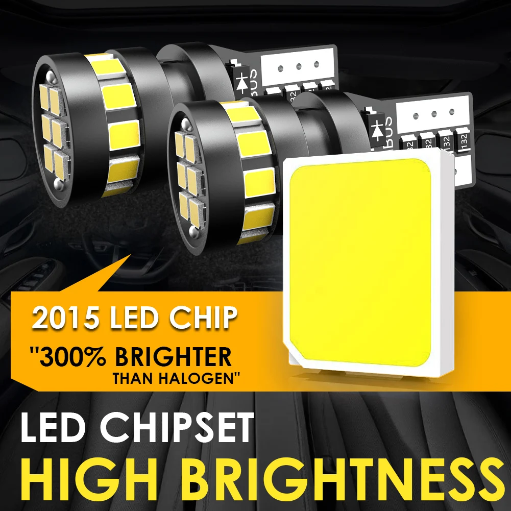  Ʈ T10 LED W5W ڵ  Ʈ, ڵ Ŭ  , 12    ׼, ȭƮ, , , 6000K, 2 
