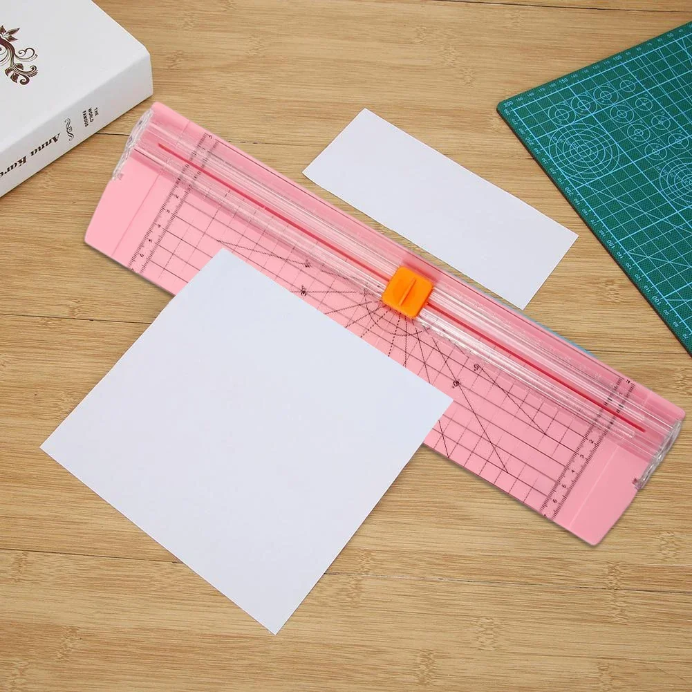 Description Picture 6 of itemA4/A5 Paper Cutting Guillotine Paper Cutter Machine Photo Card Payslip Cutting Mat Tool with Scale Photo Trimmer Scrapbook Blade