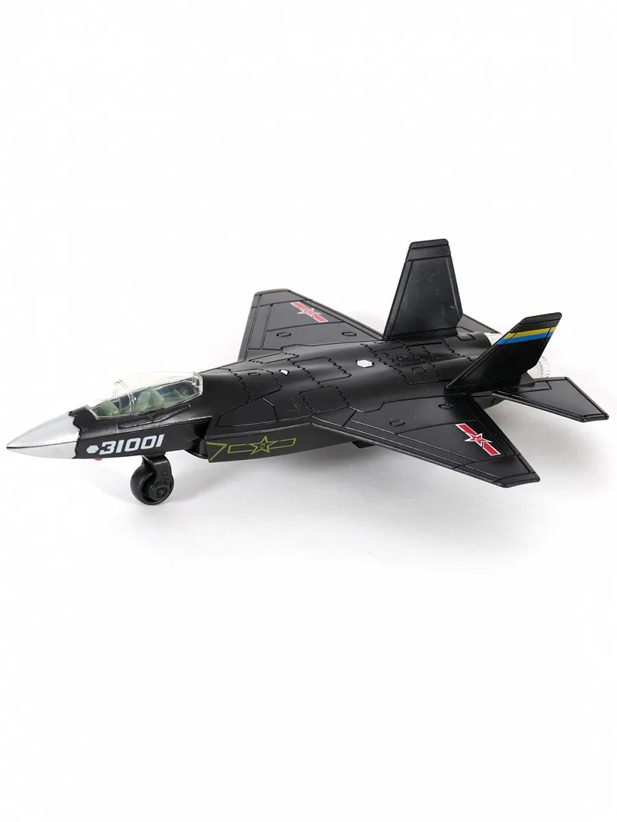 Самолет на батарейках с подсветкой и звуковыми эффектами F1604 | Игрушки хобби