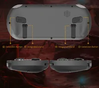 4.5 אינץ 'פס מסך HD כף יד קונסולת משחק אלחוטית, קיבולת סוללה גדולה מצוידת עם 1.2g כפול ליבה sf3000 2
