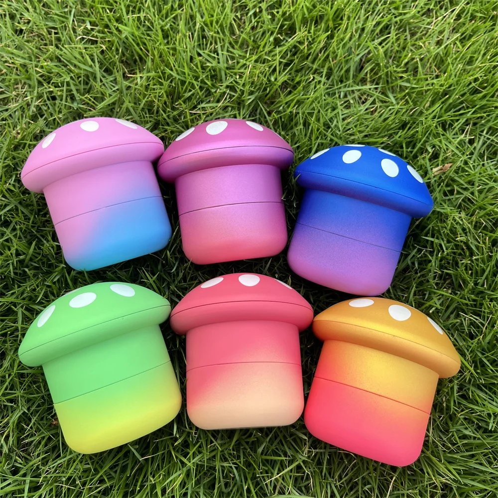 Portable 4-Layer Mushroom Grinder Spice Grinder Colorful, Durable Plastic & Metal, Ideal For Daily Use & Cleaning Supplies 5