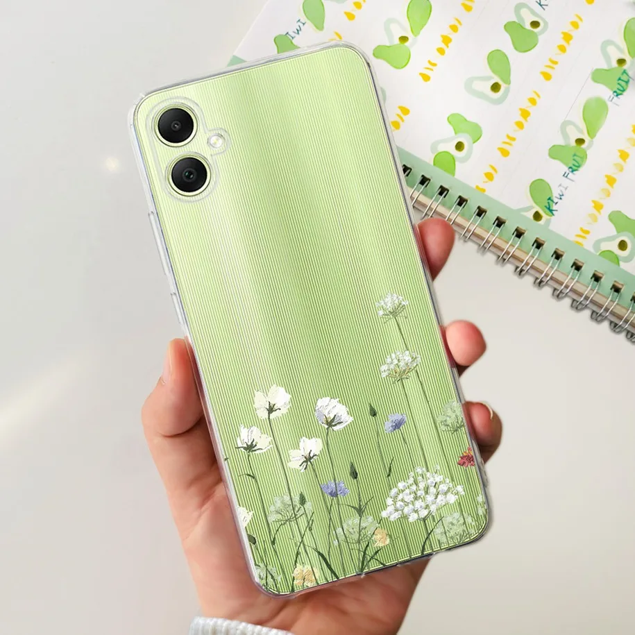 Fashion Butterfly Soft Silicone Back Cover Case for Samsung Galaxy A05/A05S (2023)