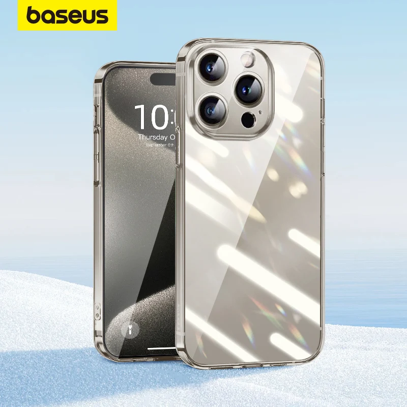 Baseus Touchable Glass Flip TPU Back Shell Case For iPhone XS – Casewale