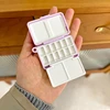 Empty Mini Portable Tri-fold Watercolor Paint Box 12 Grid Travel Palette Artist Beginner Professional Painting Art Supplies 2