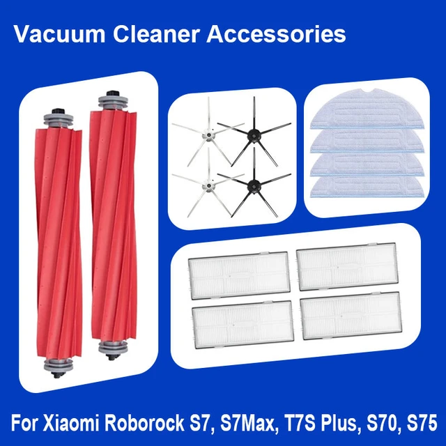 Kit d'accessoires pour aspirateur Xiaomi Roborock S7, T7S, T7, Roborock S7,  T7 Plus, meilleure vente - AliExpress