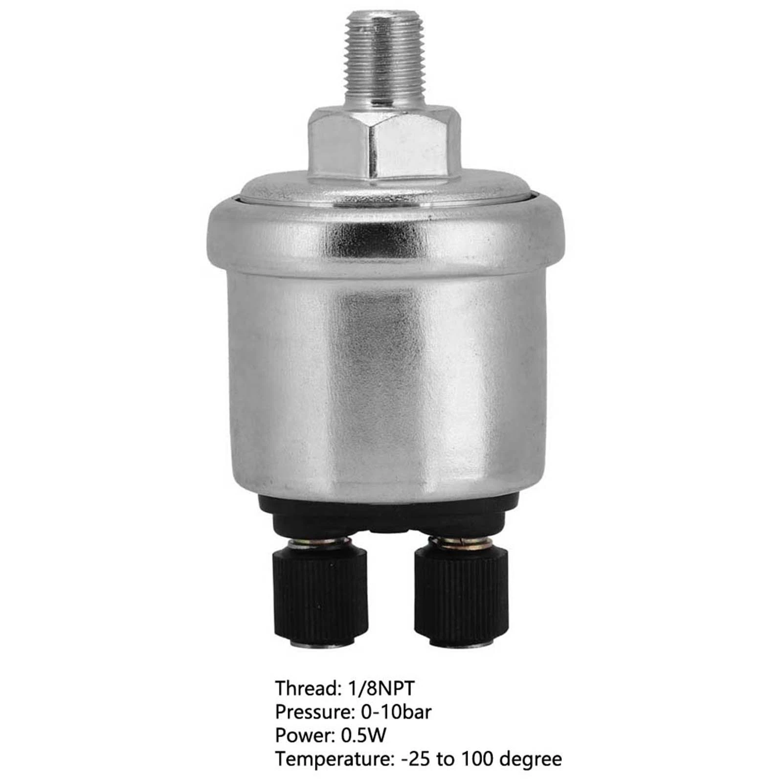 Universal Oil Pressure Sensor 0 to 10 Bars 1/8NPT for Diesel Generator sensor module pressure sensor module
