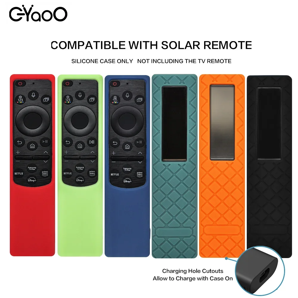 Silicone Cover for Samsung Smart TV Remote Control - Eco-Friendly Protection