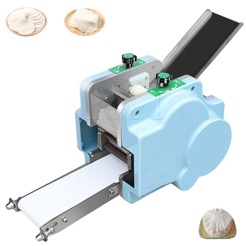 

Wonton Pi Making Machine Dumpling Wrapper Maker Automatic Baozi Skin Commercial Home Round Moulding Machine Ravioli Square Skin