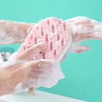 1PC Sponge Bath Ball Shower Rub For Whole Body Exfoliation Massage Brush Scrubber Body Brush Sponge Brush Bathroom Accessories 1