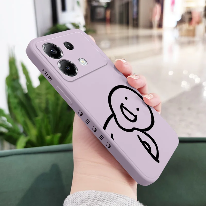 Quirky Cartoon Silicone Phone Case