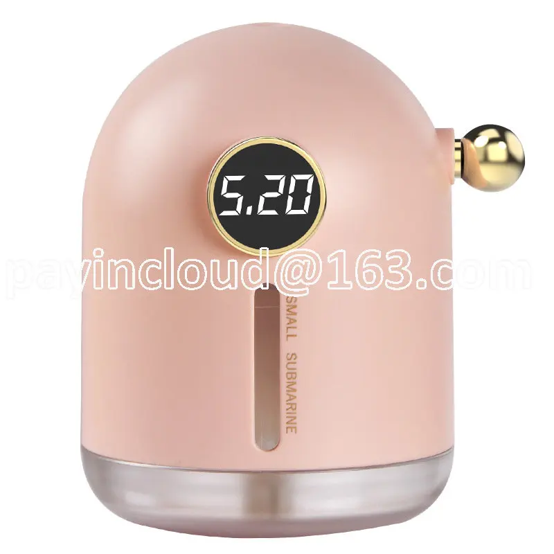 

Creative Gift CNC Timing Humidifier Silent Household Bedroom Fog Volume Adjustable Office Warm Night Light