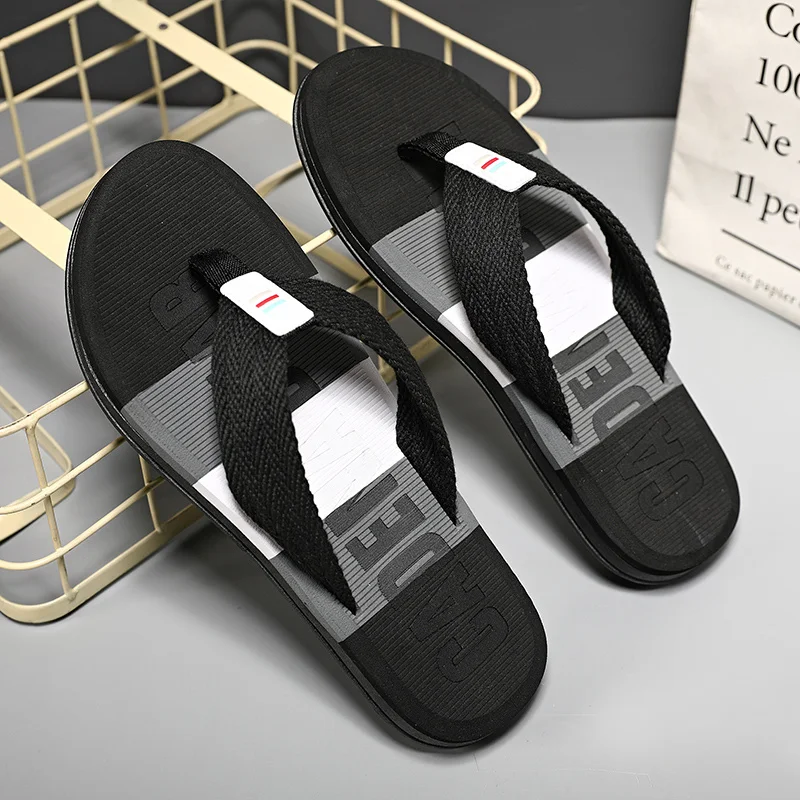 Pánské žabky, pohodlné, protiskluzové, letní pantofle, pantofle pro vnitřní i venkovní použití, měkké pěnové pantofle_voghion.com