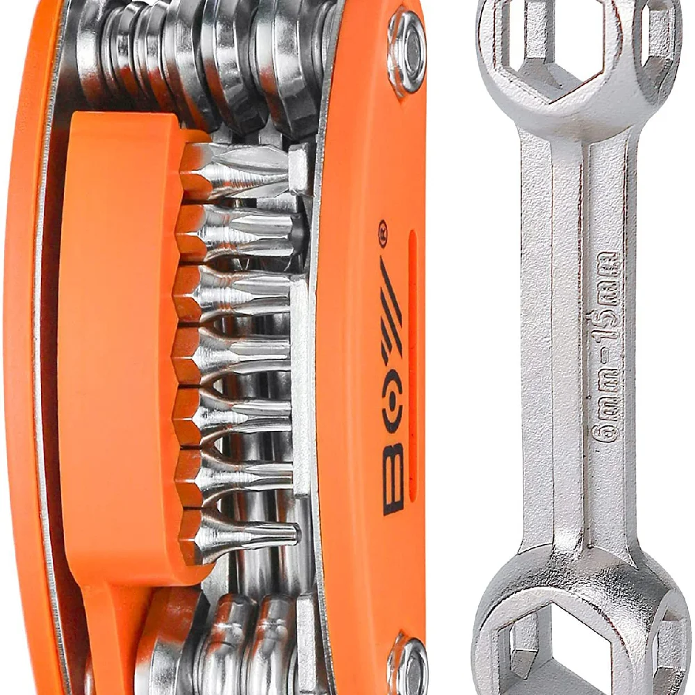 

Mountain Bike 20 In 1 Multifunctional Repair Tools / Internal And External Hexagonal Screwdriver Wrench Set Cycling Equipment