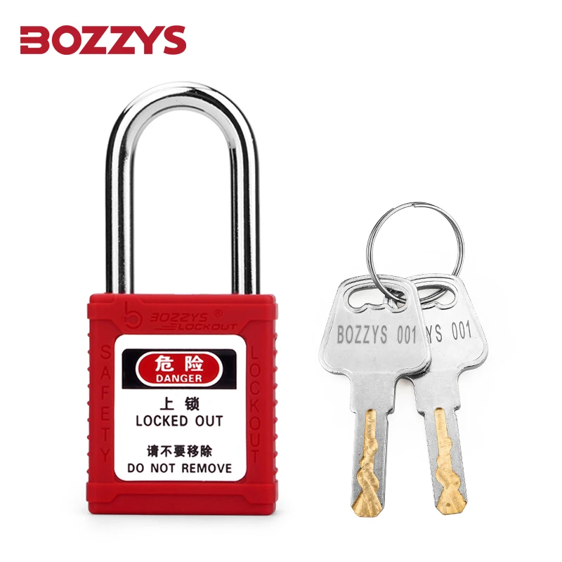 ndustrial loto 6mm steel shackle safety padlock with Master Keyed for lockout-tagout Custom laser coding and label | Строительство и