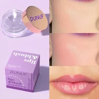 Lip & Cheek Liquid Multi Balm Temperature Changing Color Glassy Blush Gel Lasting Waterproof Cheek Tint Cream Face Rouges Makeup 2