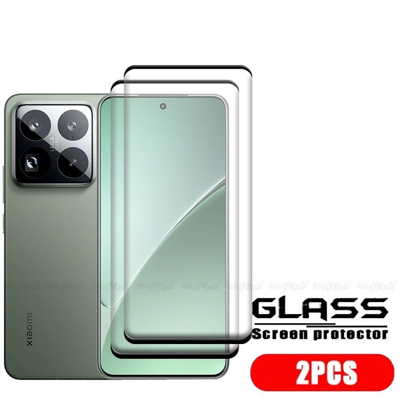 4PCS Premium Tempered Glass Full Cover Screen Protector - 9H HD Curved Shield