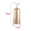 Glass Candy Jar Candy Storage Container Creative European Style Elegant Candy Jar for Living Room Office Holiday Desk Decor 6