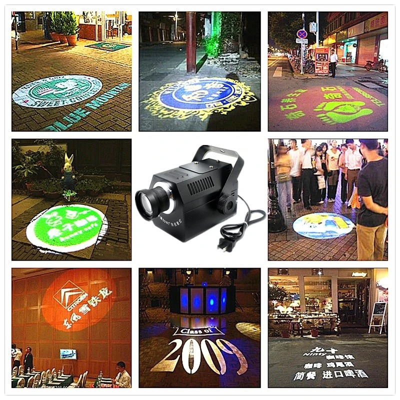 AHWZ GOBO Projector Lamp 15W 25W 35W 50W Custom Logo Image Projector Light for Company Store Hotel Bar Wedding Sign Advertising,Black,25W AHWZ GOBO Projector Lamp 15W 25W 35W 50W Custom Logo Image Projector Light for Company Store Hotel Bar Wedding Sign Advertising,Black,25W