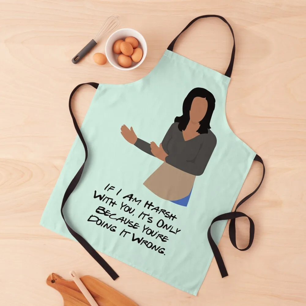 

Monica Knows How Things Are Done Apron Aprons Kitchen Kitchen Novel Kitchen Accessories Chef Accessory