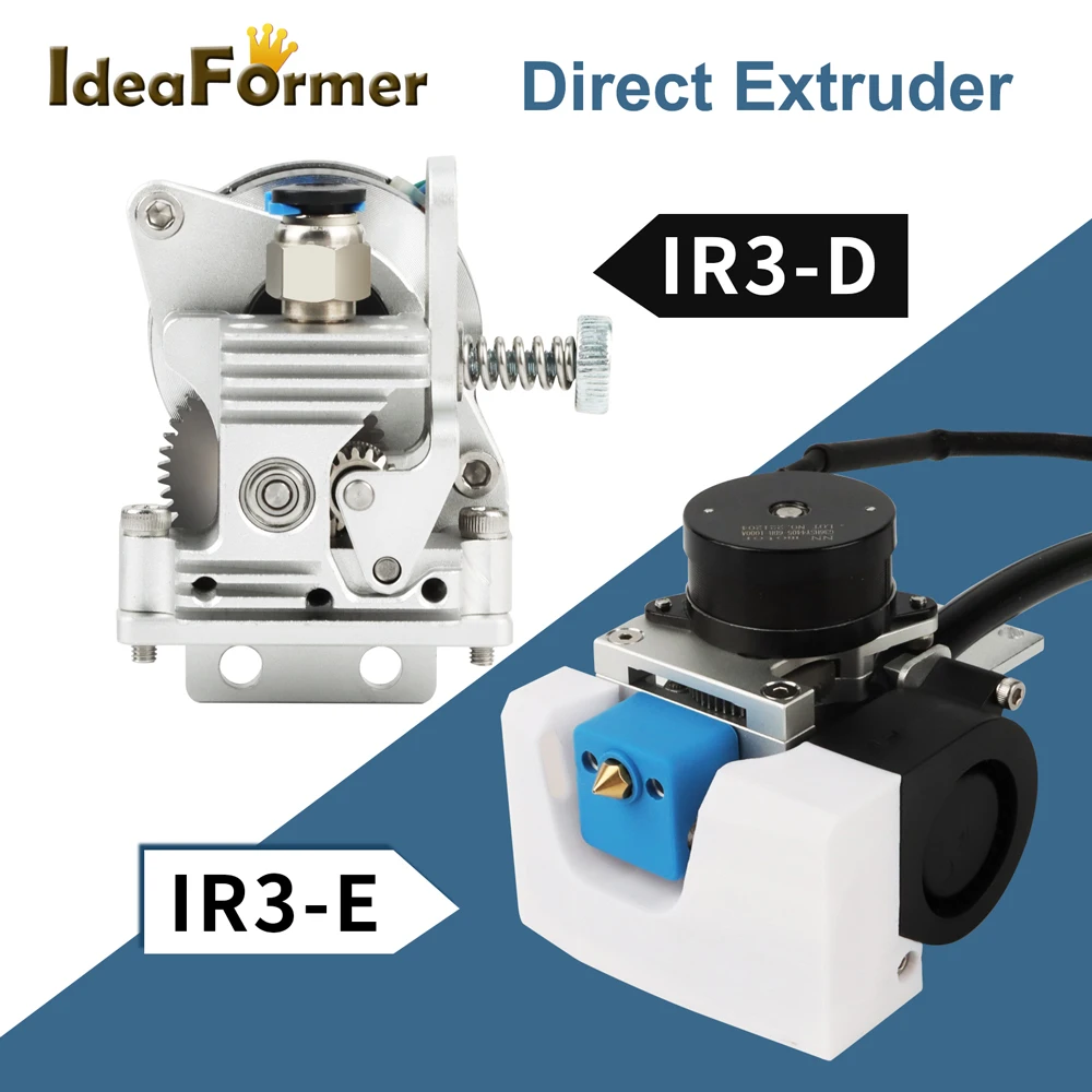 Ideaformer-cabeça de Impressão Extrusora Direta para Impressora 3d Ir3-d Ir3-e Ir3 ou Ir3 v1 Substitua Ir3-m Ir3-mt Ir3-mf Hotend