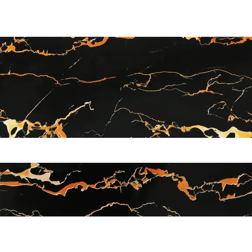 Waterproof Marble Wall Border Stickers for Living Room