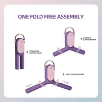 2025  Dormitory mini warm air dryer home travel multi-functional clothes drying household small foldable portable clothes dryer 1