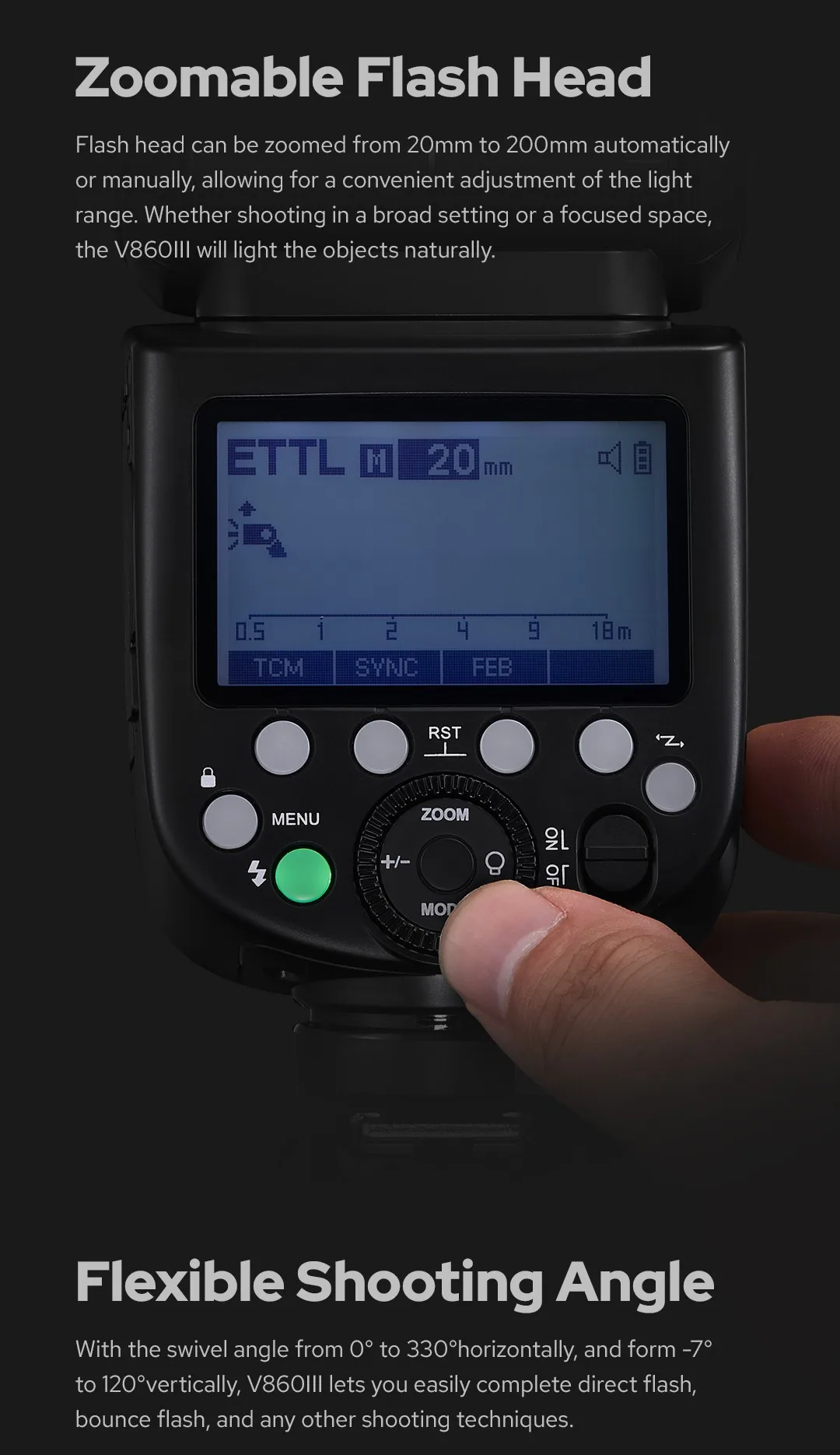 Godox V860III TTL HSS 2.4G Speedlite V860III-C V860III-N V860III-S Camera Flash