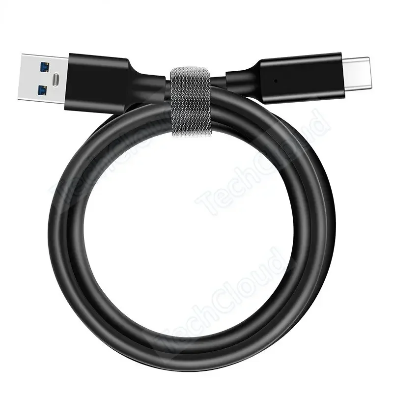 High-Speed USB to Type-C Short Charging Cable, 4A Fast Charge Data Cable