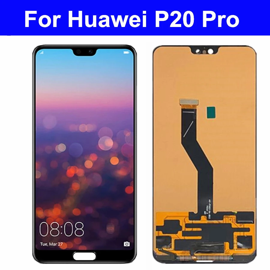 ЖК-дисплей 6 1 дюйма для Huawei P20 Pro сенсорная панель дигитайзер в сборе Plus