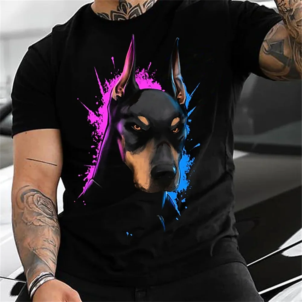 2024 New Men's T-Shirts Short Sleeve Tops Summer Clothing Fishing Graphic  Shirts Men Dress Streetwear O-Neck Pullovers 5XL Tee