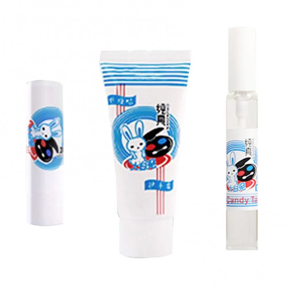 Moisturizing Lip Balm White Lip 3Pcs/Set Rabbit Toffee Flavor Balm/Perfume/Hand Cream