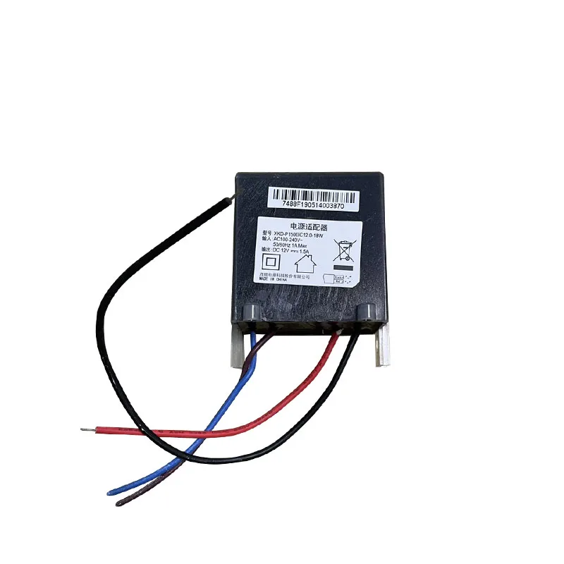 Power Supply Adapter XKD-P1500IC12.0-18W AC/DC 12V 1.5A ADAPTOR For WP660 662 670 674 676 GT2 GT3 GT5 Water Flosser Dental Irrigator